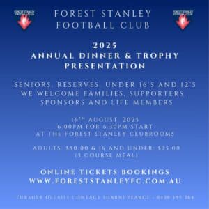 2025 Annual Dinner and Trophy Presentation